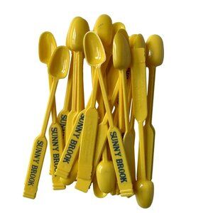 Sunny Brook Whiskey Swizzle Stick Stir Spoons Vintage Lot of 22